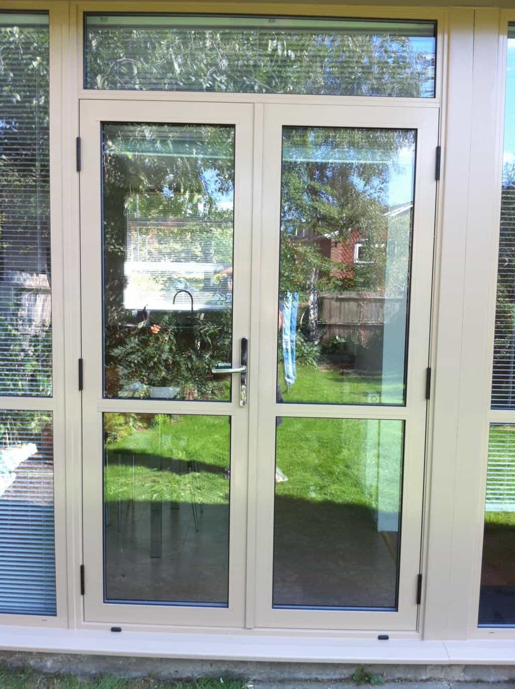 Glass door installation project