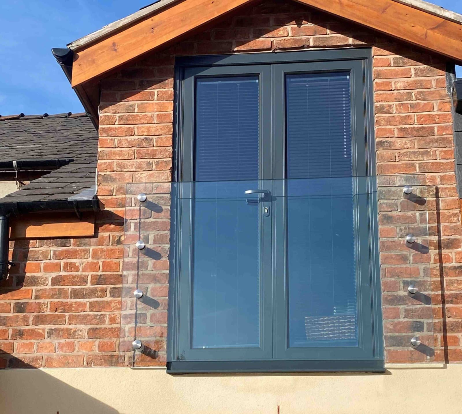 Slimline fixings Juliet balcony