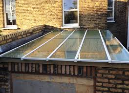 Large structural glass roof