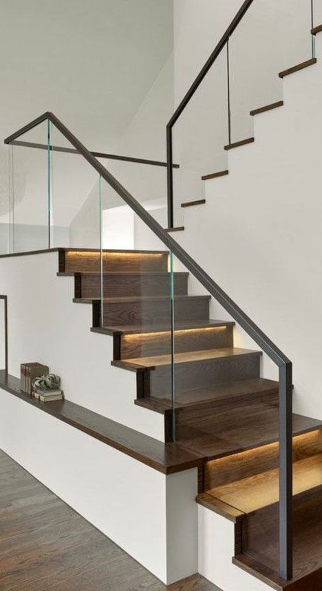 Glass Stair Railing Installation