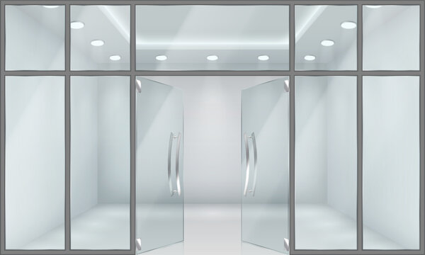 Glass Store Front Installation