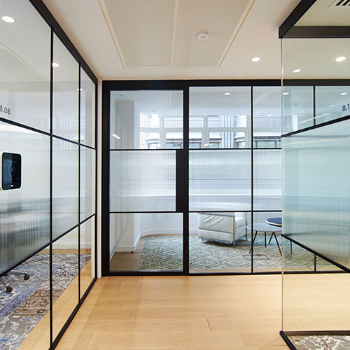 Glass Wall Installation
